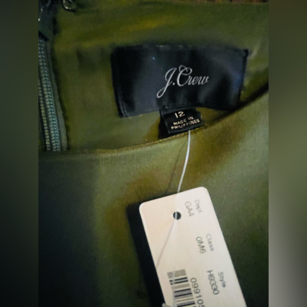 NWT-JCREW NWT Stylish Olive Green Garment